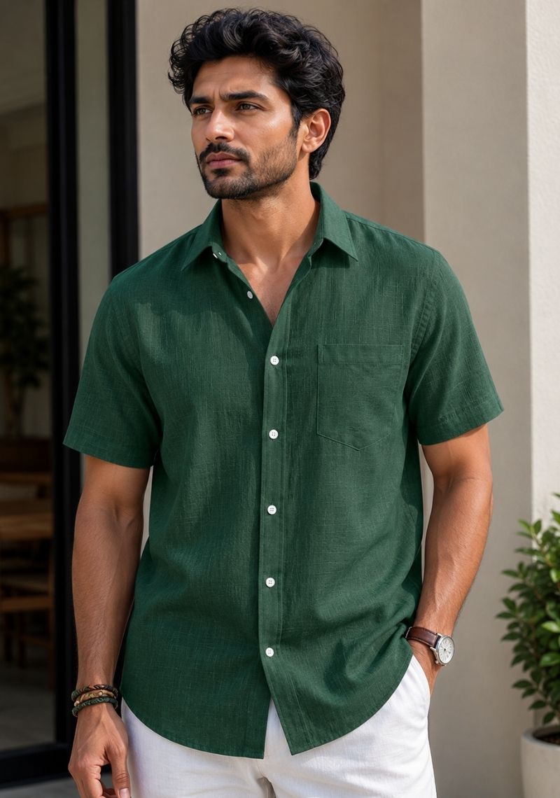 Men Half Sleeves Shirt