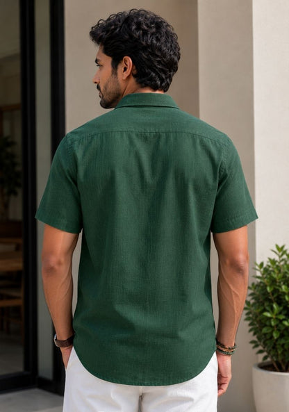 Men Premium Half Sleeves Shirt