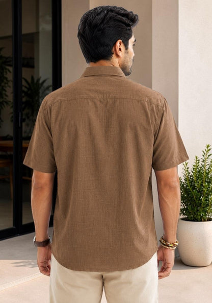 Men Premium Half Sleeves Shirt