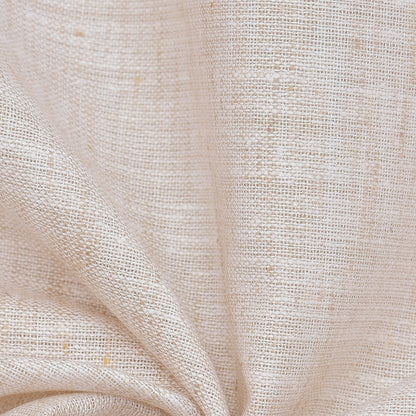 Linen Shirt Fabric(1.6 MTR) Linen Plain Beige-90557