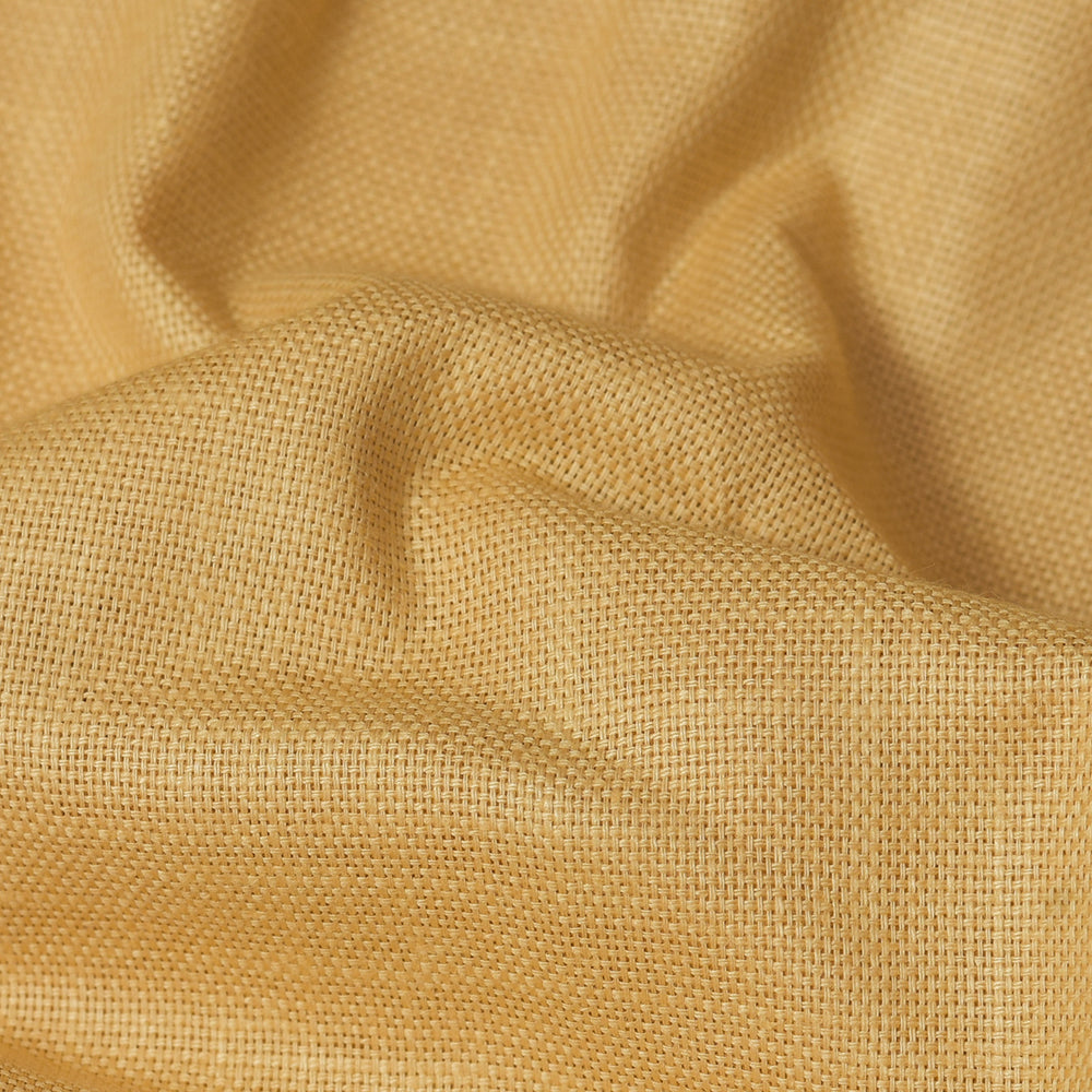 Linen Shirt Fabric(1.6 MTR) Linen Plain Beige-90603