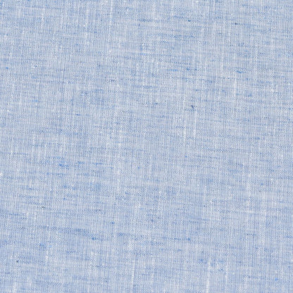 Linen Shirt Fabric(1.6 MTR) Linen Plain Blue-90556