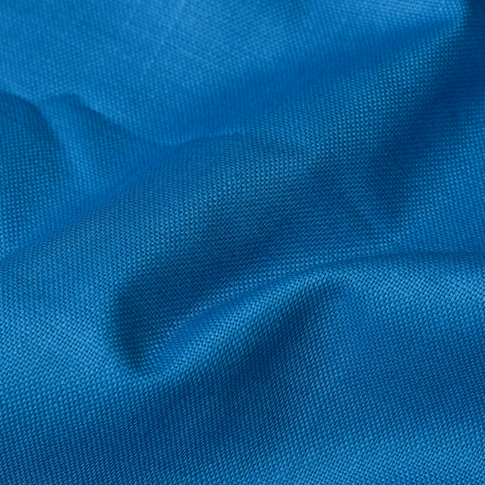 Linen Shirt Fabric(1.6 MTR) Linen Plain Blue-90604