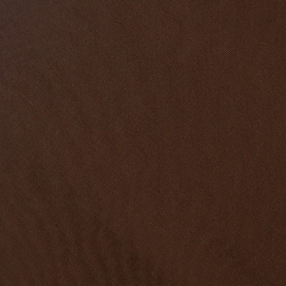 Linen Shirt Fabric(1.6 MTR) Linen Plain Coffee Brown-90620