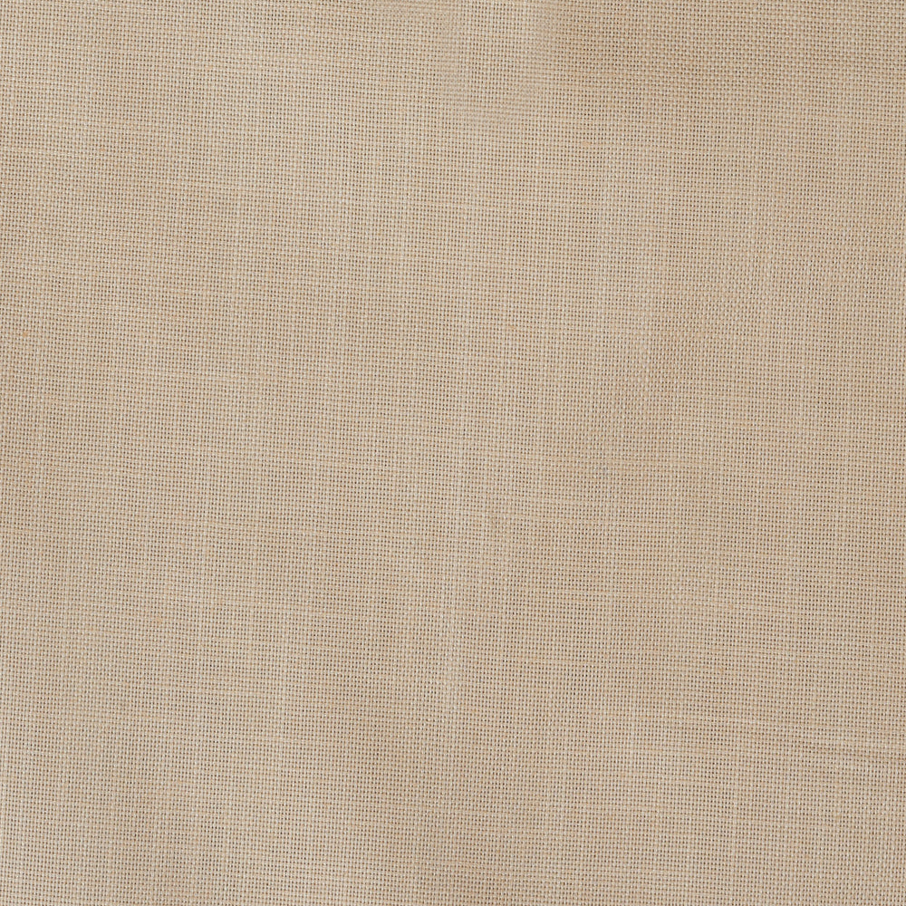 Linen Shirt Fabric(1.6 MTR) Linen Plain Cream-90610