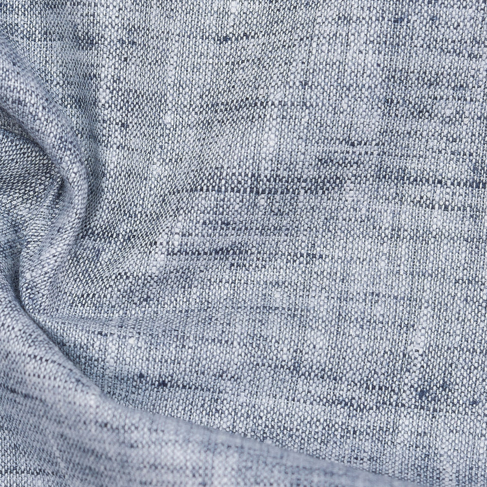 Linen Shirt Fabric(1.6 MTR) Linen Plain Gray-90553