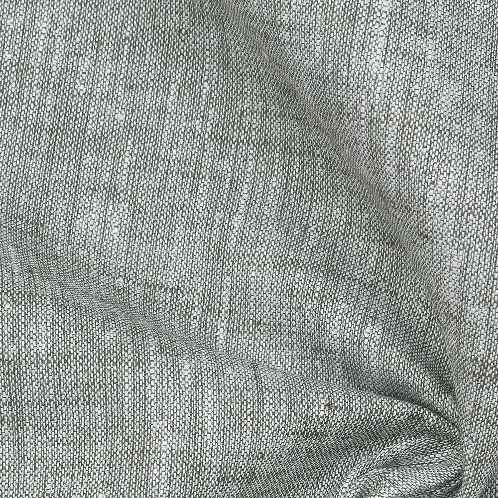 Linen Shirt Fabric(1.6 MTR) Linen Plain Gray-90562