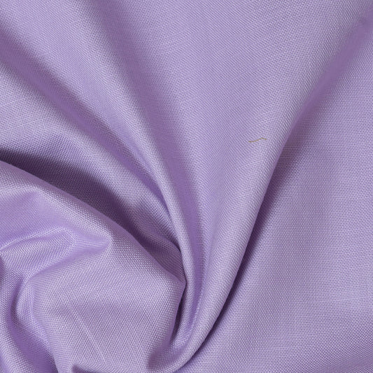 Linen Shirt Fabric(1.6 MTR) Linen Plain Lavender-90625