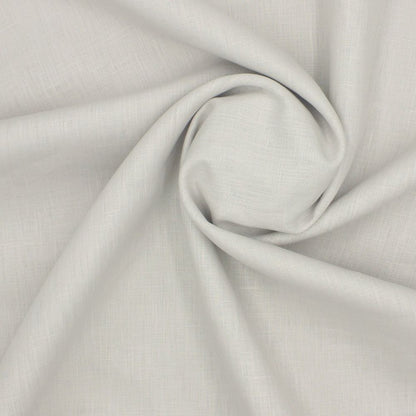 Linen Shirt Fabric(1.6 MTR) Linen Plain Light Gray-90607