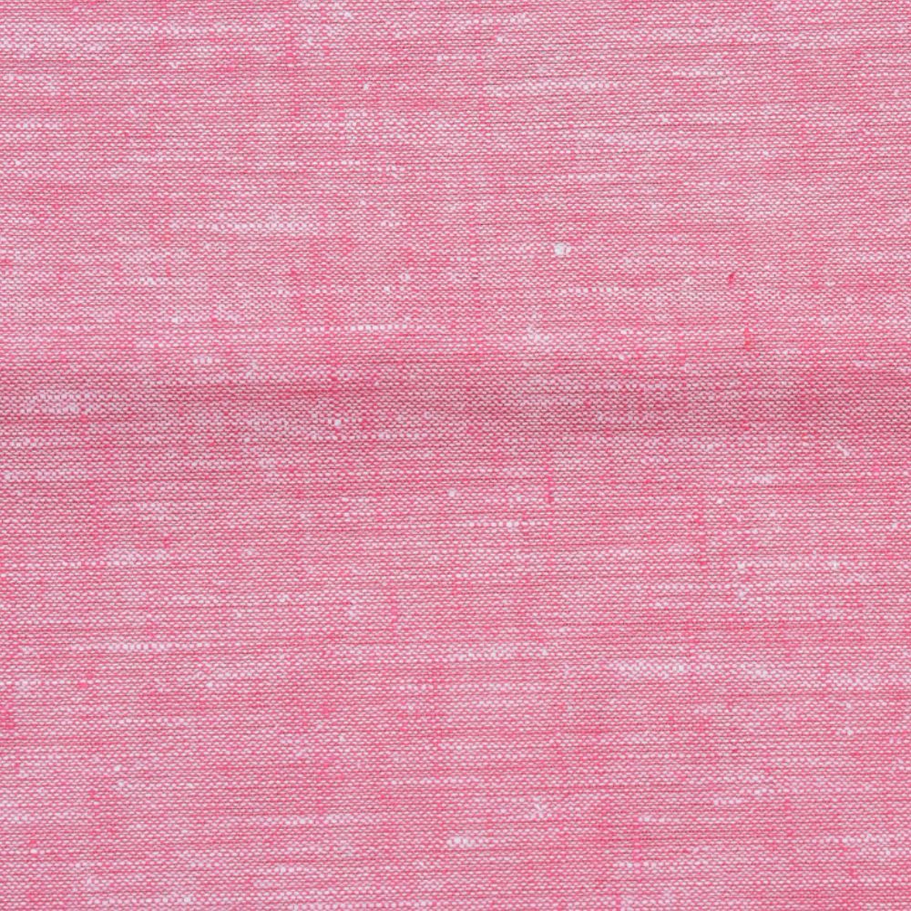 Linen Shirt Fabric(1.6 MTR) Linen Plain Pink-90559