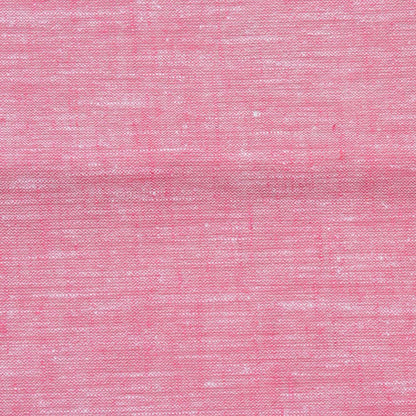 Linen Shirt Fabric(1.6 MTR) Linen Plain Pink-90559