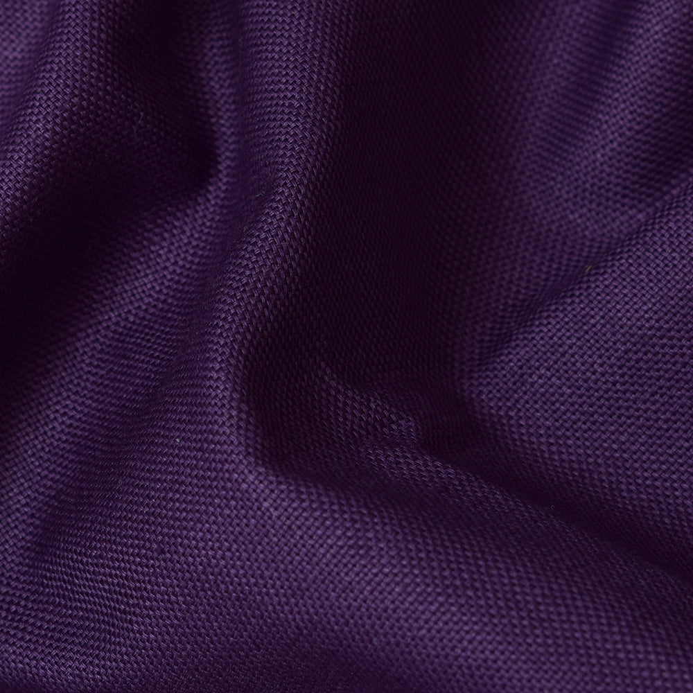 Linen Shirt Fabric(1.6 MTR) Linen Plain Purple-90602