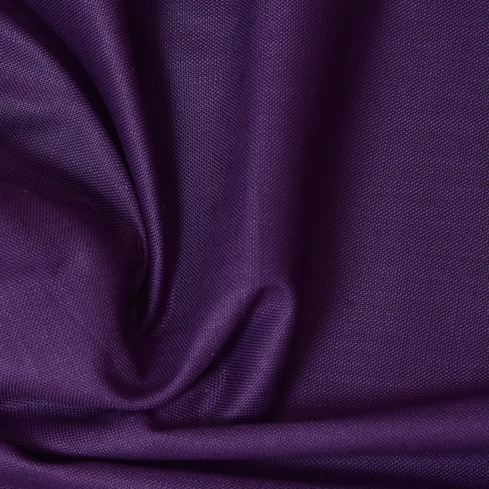 Linen Shirt Fabric(1.6 MTR) Linen Plain Purple-90602