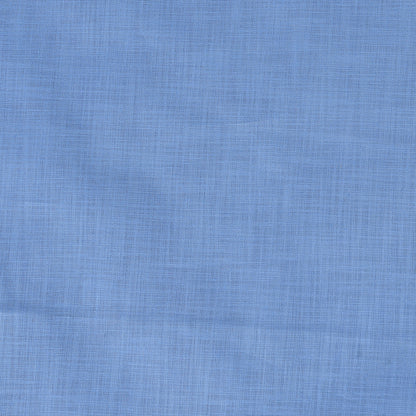 Linen Shirt Fabric(1.6 MTR) Linen Plain Sky Blue-90614