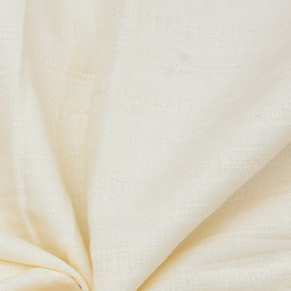 Premium Shirt Fabric(1.6 MTR) Dobby Plain Beige-90551