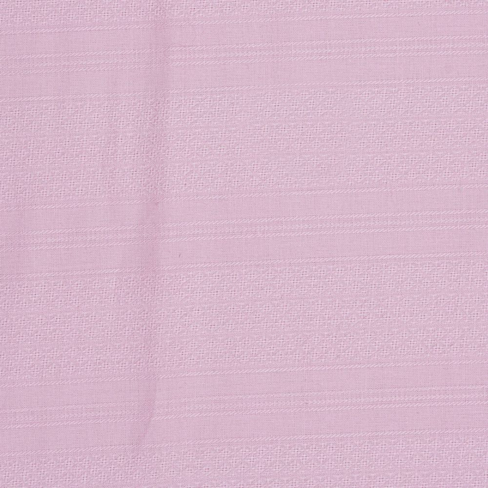 Premium Shirt Fabric(1.6 MTR) Dobby Plain Pink-90549