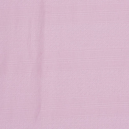 Premium Shirt Fabric(1.6 MTR) Dobby Plain Pink-90549