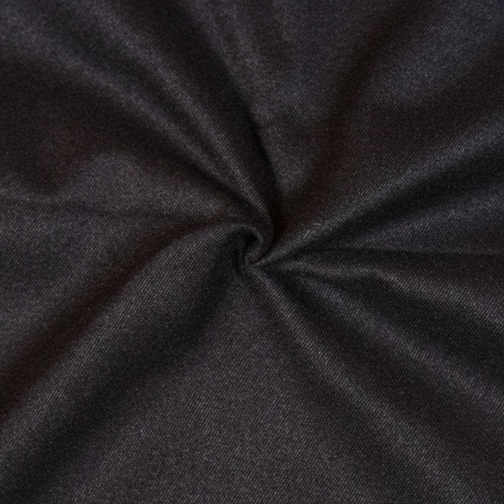 Black-Solid-Tweed-Wool-Fabric-90752