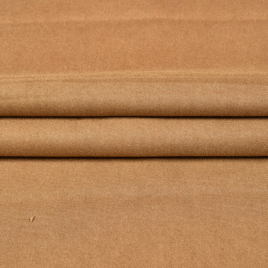 Beige-Solid-Tweed-Wool-Fabric-90755