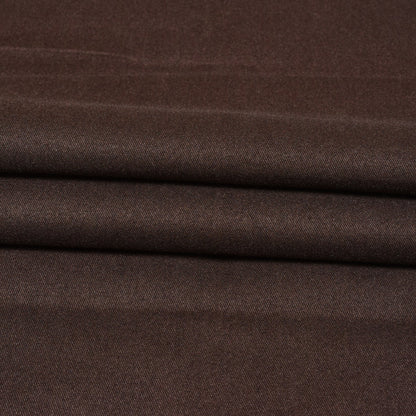 Coffee-Solid-Tweed-Wool-Fabric-90757