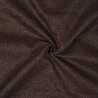 Coffee-Solid-Tweed-Wool-Fabric-90757