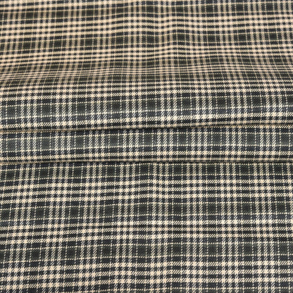 Black-Beige-Checks-Tweed-Wool-Fabric-90771