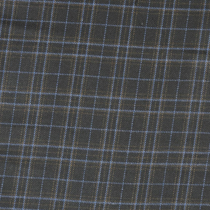 Black-Blue-Checks-Tweed-Wool-Fabric-90782