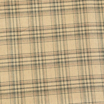 Beige-Green-Checks-Tweed-Wool-Fabric-90785